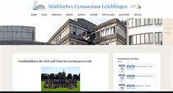 Desktop Screenshot of gymnasium-leichlingen.de